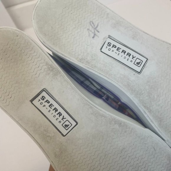 Sperry‎ Washed Plaid Boat Shoes Women's Size 6.5 M - Picture 7 of 8